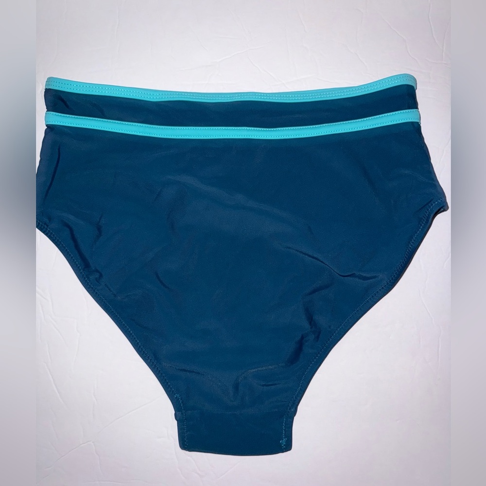 BMJL New/NWT Women's High Waisted Hunter Green & Mint Green Bikini size Small - Picture 5 of 5